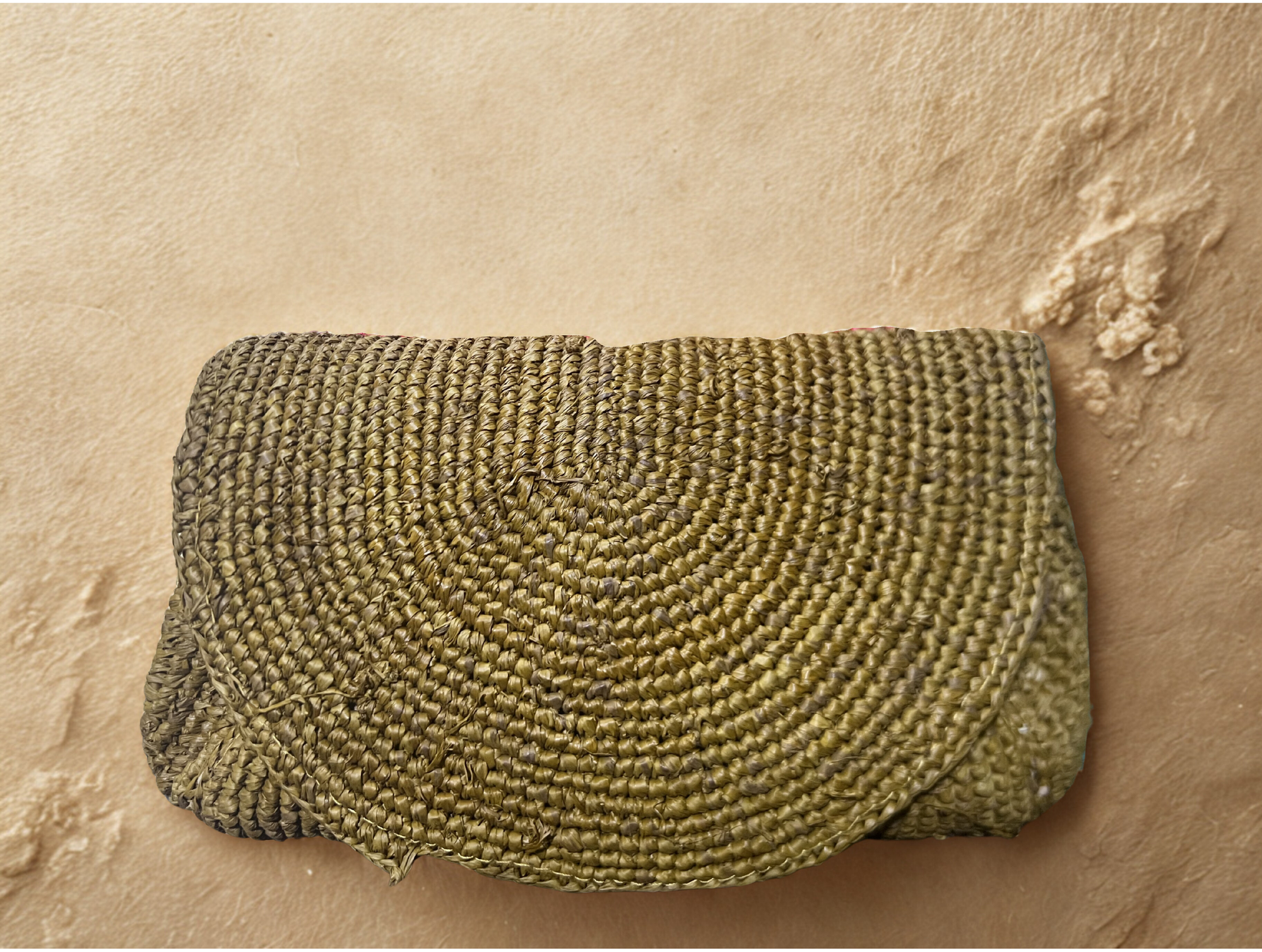 Raffia clutch set — capsule collection
