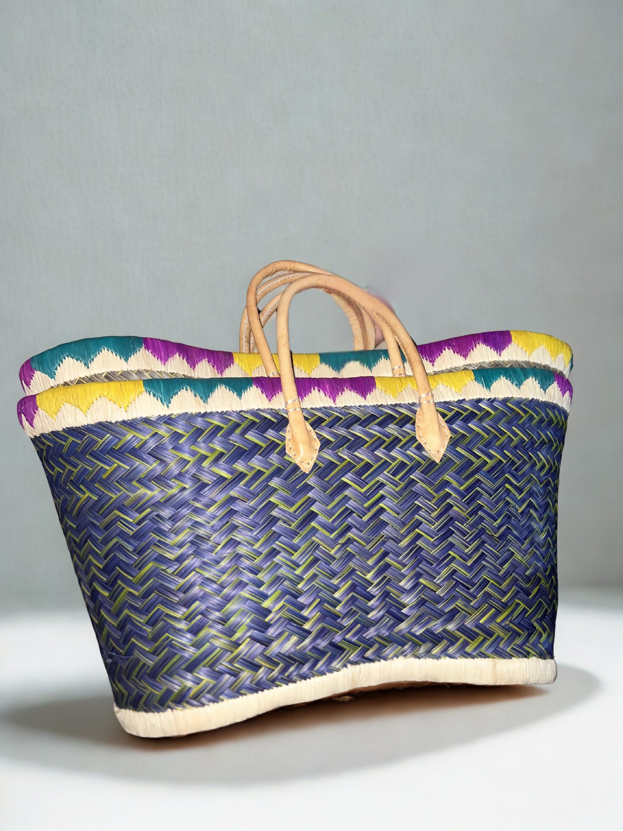 Handwoven sisal bag